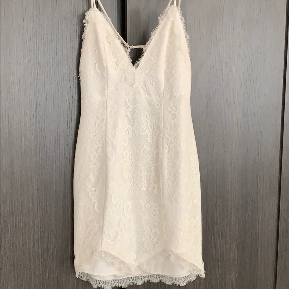 Little white lace dress